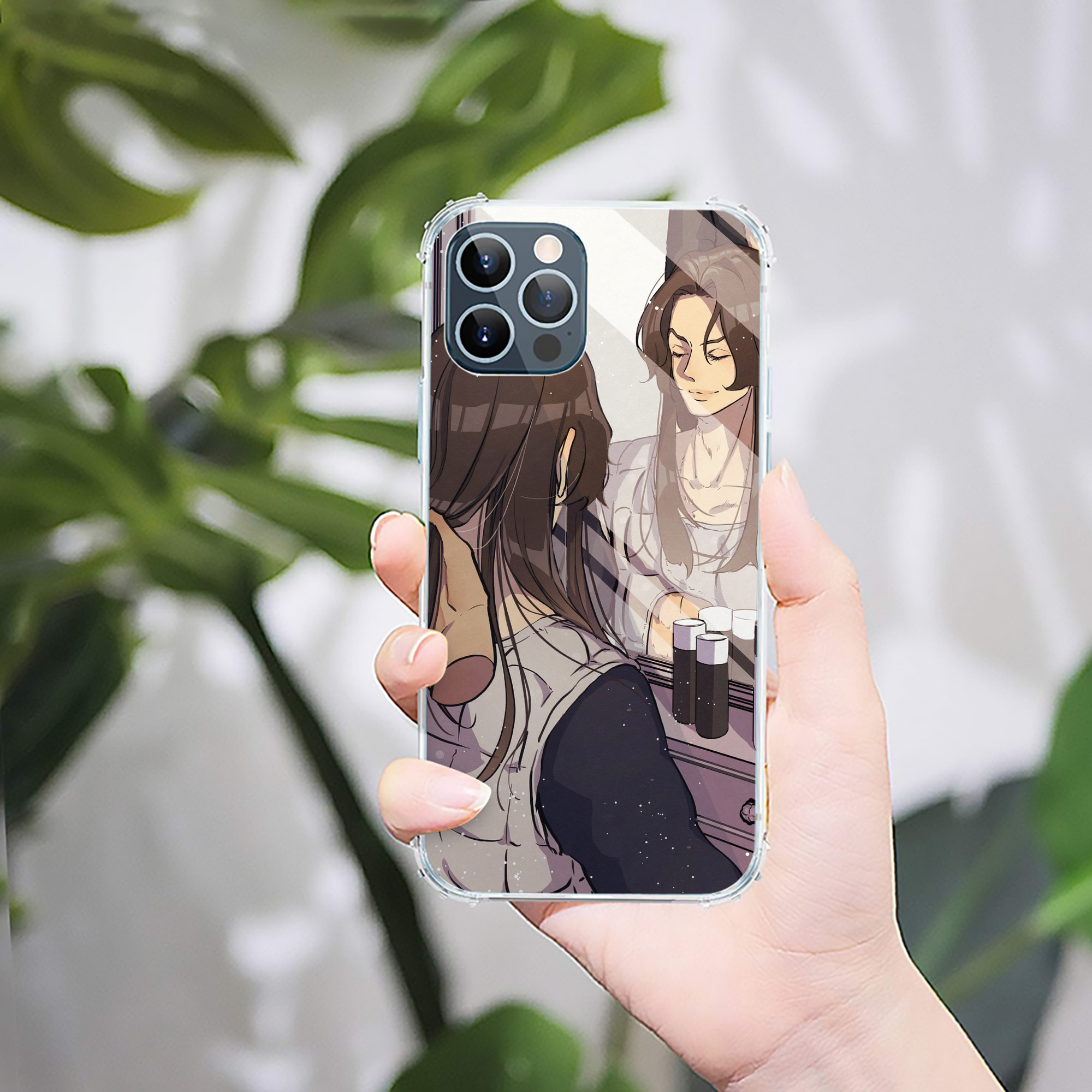 （画像用） ジョジョの奇妙な冒険 JoJo's Bizarre Adventure 【iPhone 12シリーズ対応】透明スマホケース（クリアソフトケース）